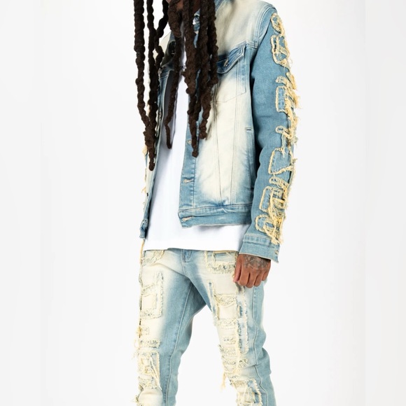 PHEELINGS "AWAKEN DESIRES" DENIM JACKET ONLY - Picture 2 of 3